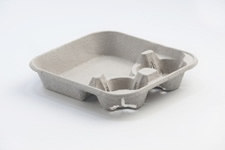 2 Cup Carrier with Tray 8oz-32oz