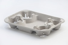 4 Cup Carrier with Tray 8oz-32oz